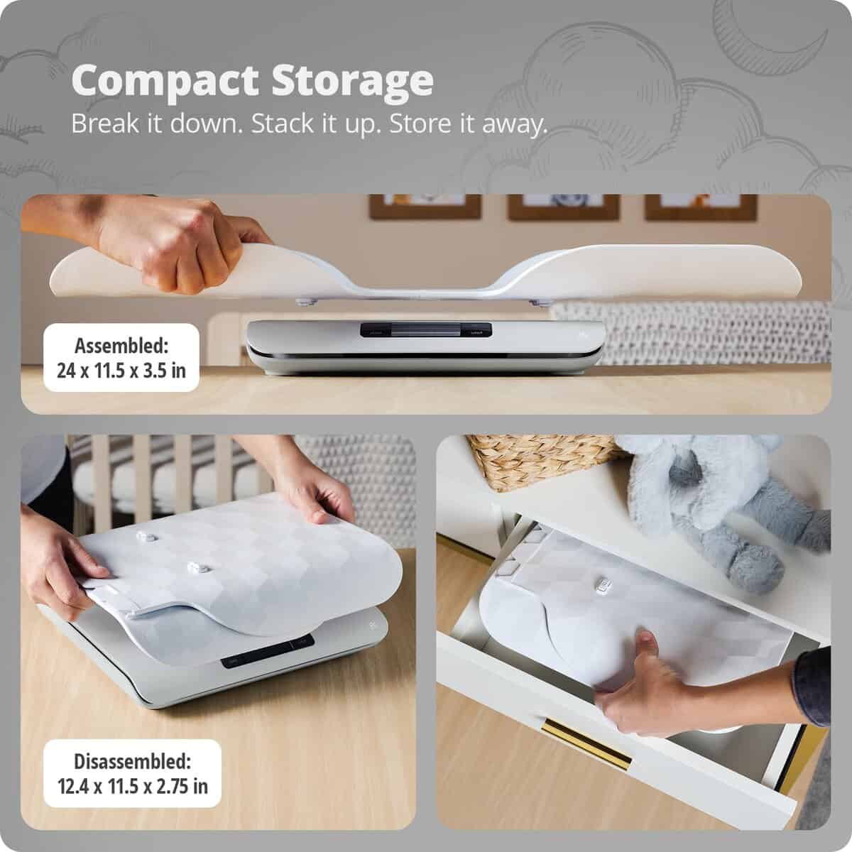 Báscula digital para bebés Greater Goods con algoritmo - Imagen 7