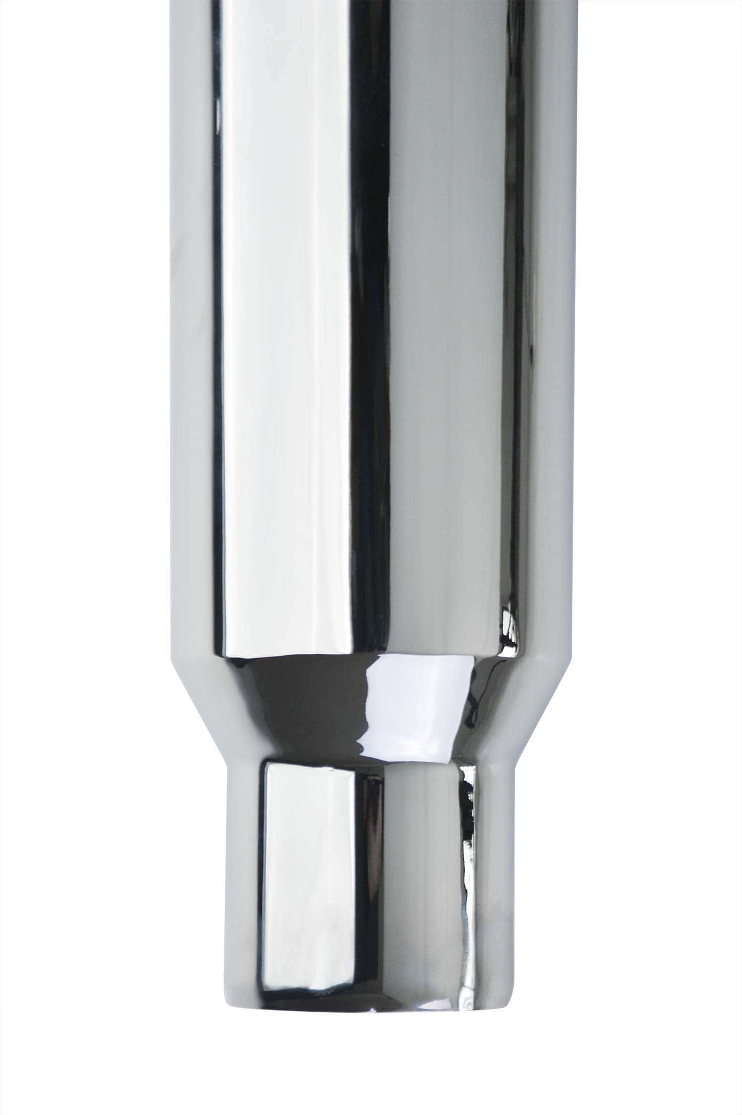 Escape Cromado de 6" Bull Horn, Diámetro Reducido de 5"OD - Imagen 9