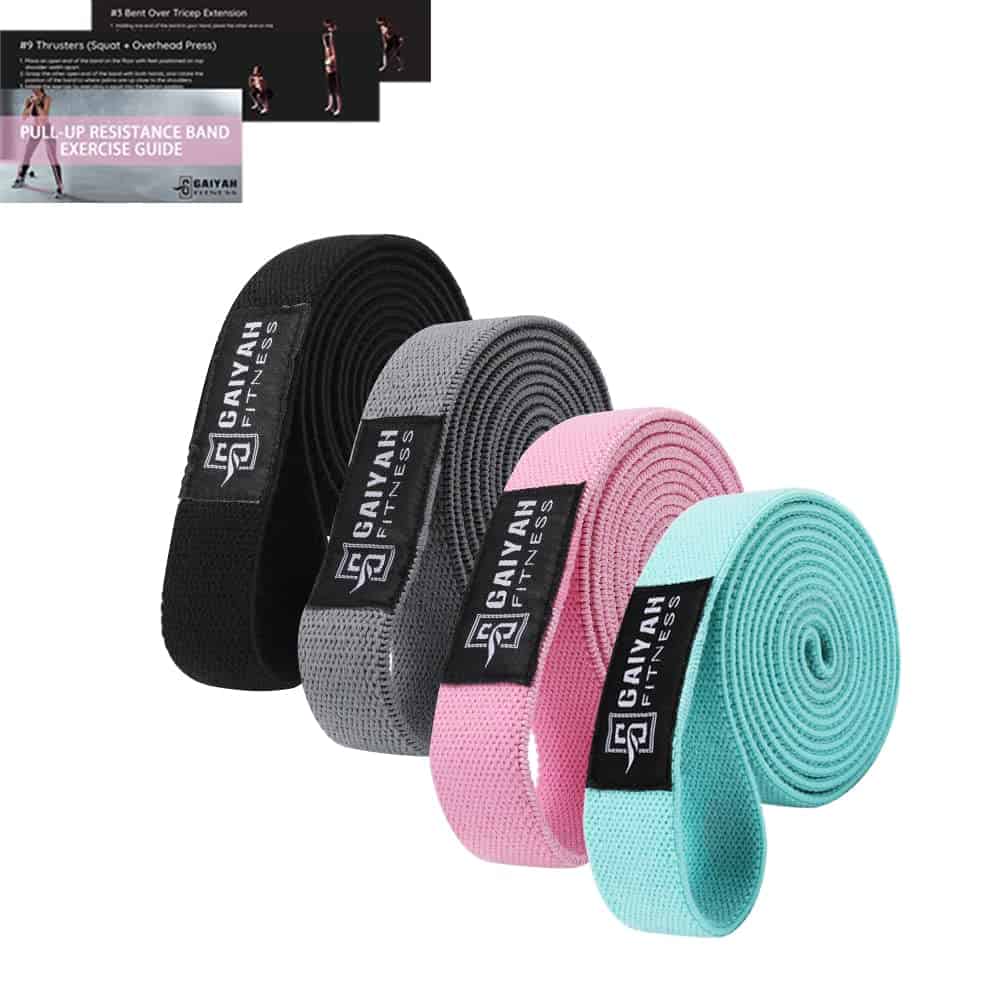 GAIYAH FITNESS Bandas de Resistencia Largas para Mujeres -