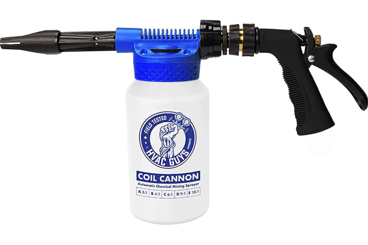 HVAC Guys Coil Cannon Cleaner Mixing Sprayer para