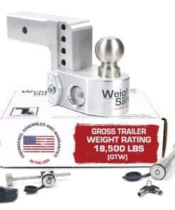 Enganche de remolque ajustable Weigh Safe - Ganchos de 4"