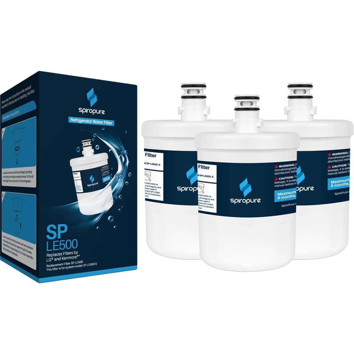 Filtro de Agua para Refrigerador SpiroPure SP-LE500