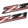 2 piezas Nuevos Emblemas Z71 de Repuesto para Silverado