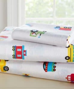 Juego de sábanas de franela para niños Wildkin - 100%