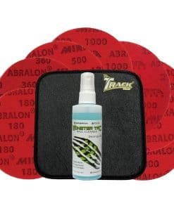 kit completo de resurfacing y limpieza de bolas de bolos de