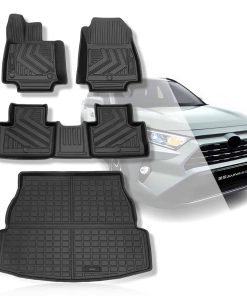 Tapetes y Forros de Carga Vanseno Compatible para Toyota