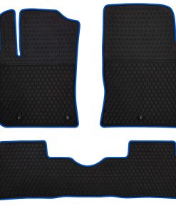 Tapetes para piso de automóvil Megiteller -Azul