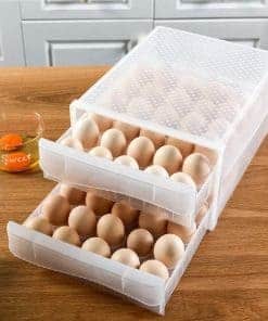 Organizador de Huevos con Gran Capacidad de 60 Rejillas de
