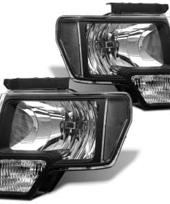 Conjunto de faros para Ford F150 Pickup 2009-2014 por