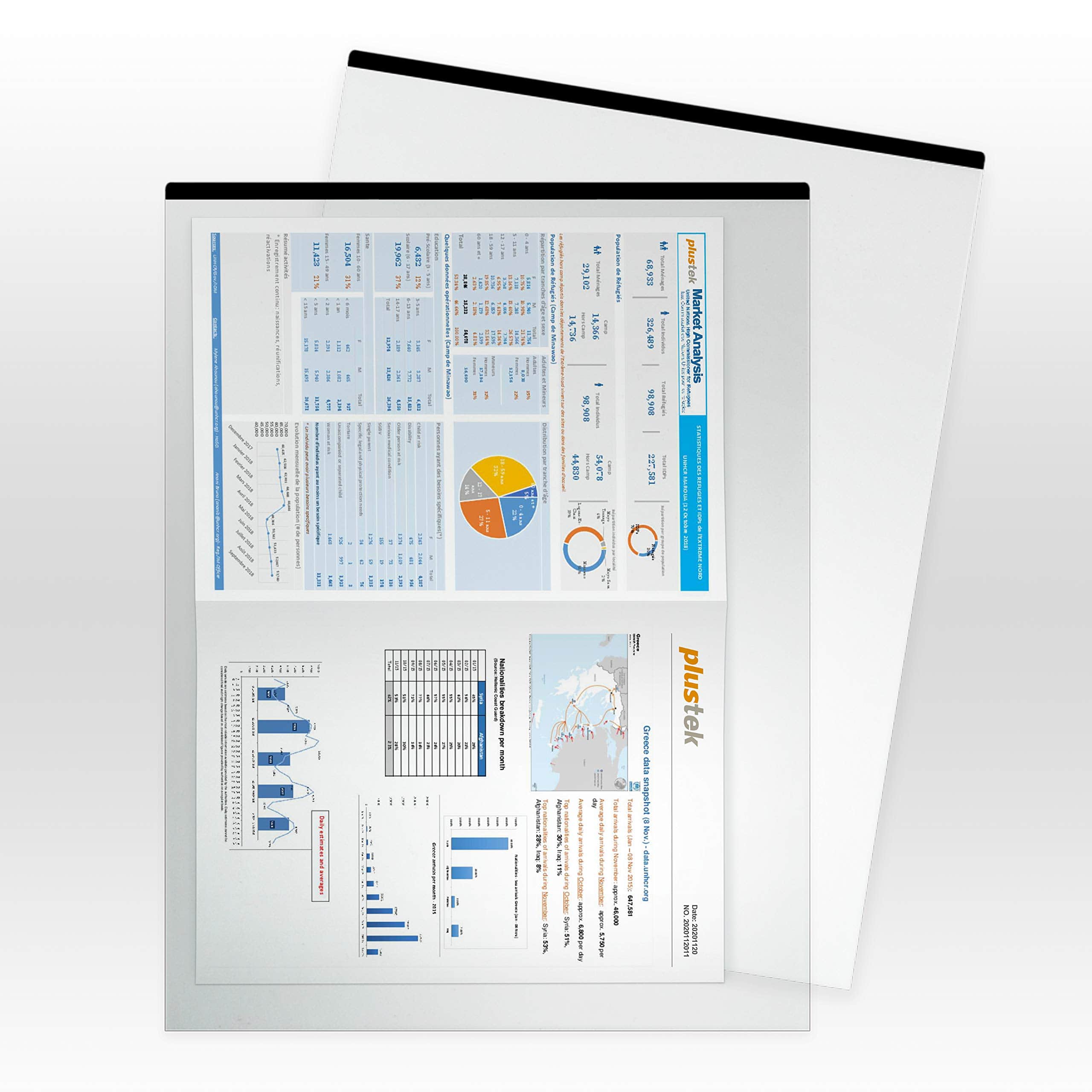 Hojas Portadoras de Documentos Tamaño A4/Carta de Plustek - Imagen 6