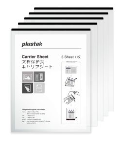 Hojas Portadoras de Documentos Tamaño A4/Carta de Plustek