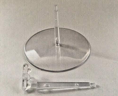 Lote de 5 bases voladoras grandes de 60mm + tallos para - Imagen 5