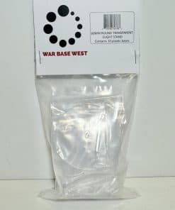 Lote de 10 bases voladoras grandes de 60 mm + tallos