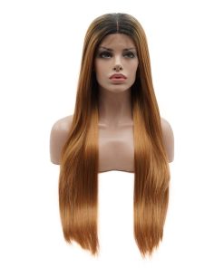 Pelucas de Encaje Sintético Lushy Hair Largas y Lisas de 28