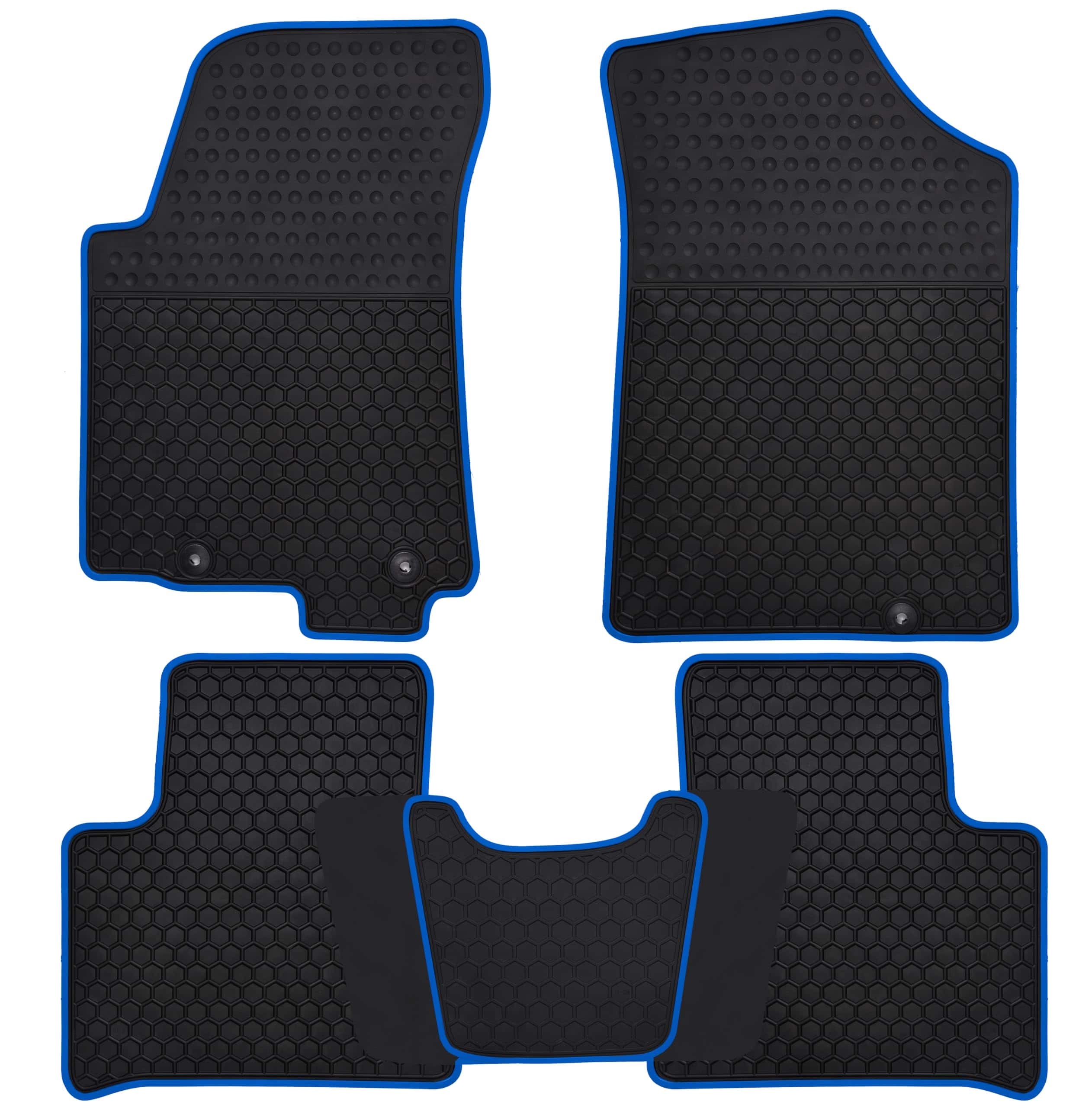 Tapetes de Piso para Coche Megiteller -Azul