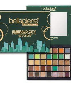 Paleta de maquillaje para ojos bellapierre Emerald City |