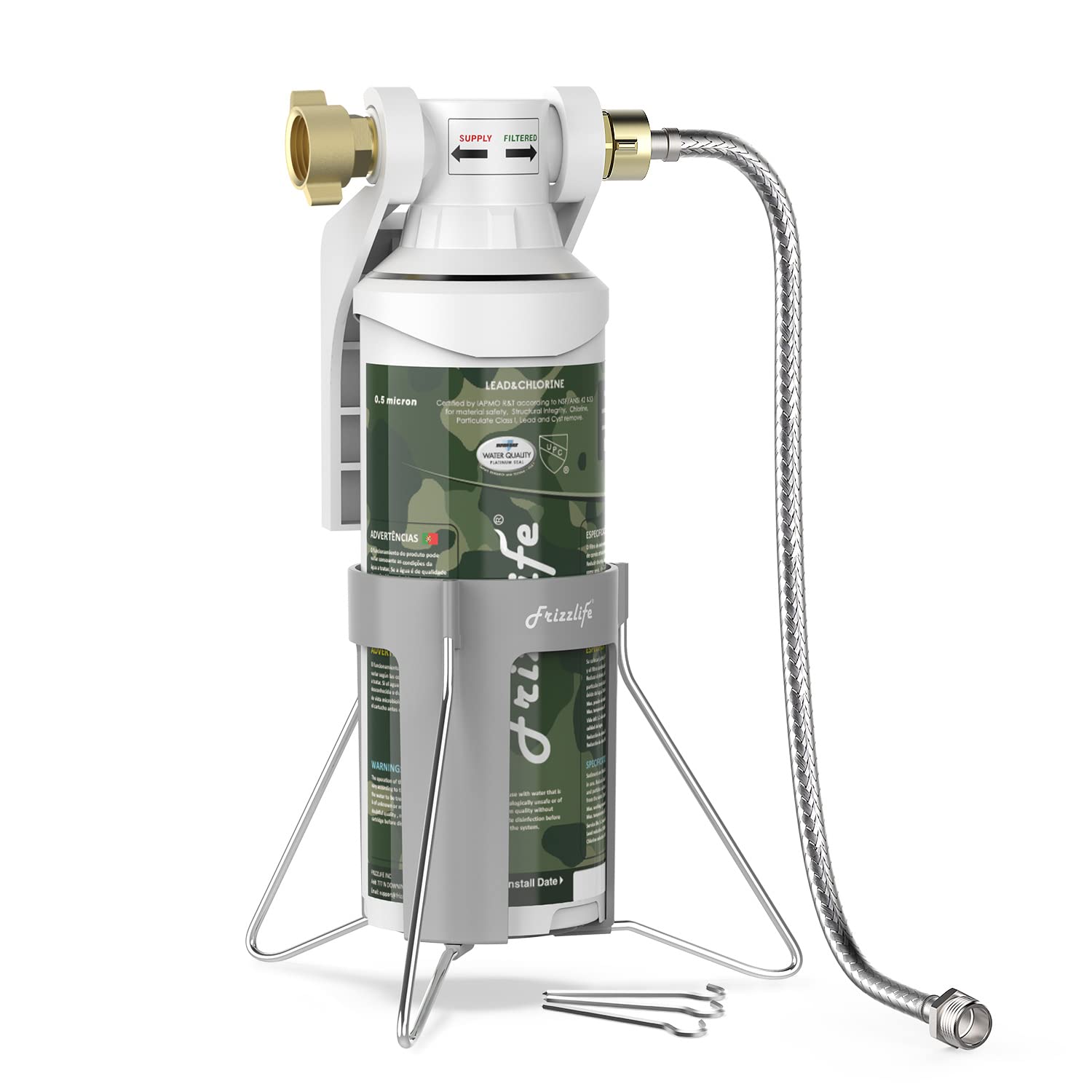 Filtro de agua para RV FRIZZLIFE - Certificado NSF/ANSI