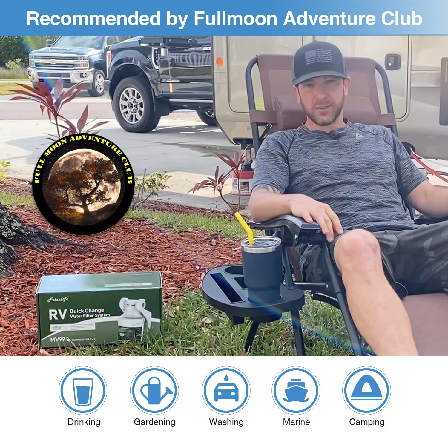 Filtro de agua para RV FRIZZLIFE - Certificado NSF/ANSI - Imagen 7