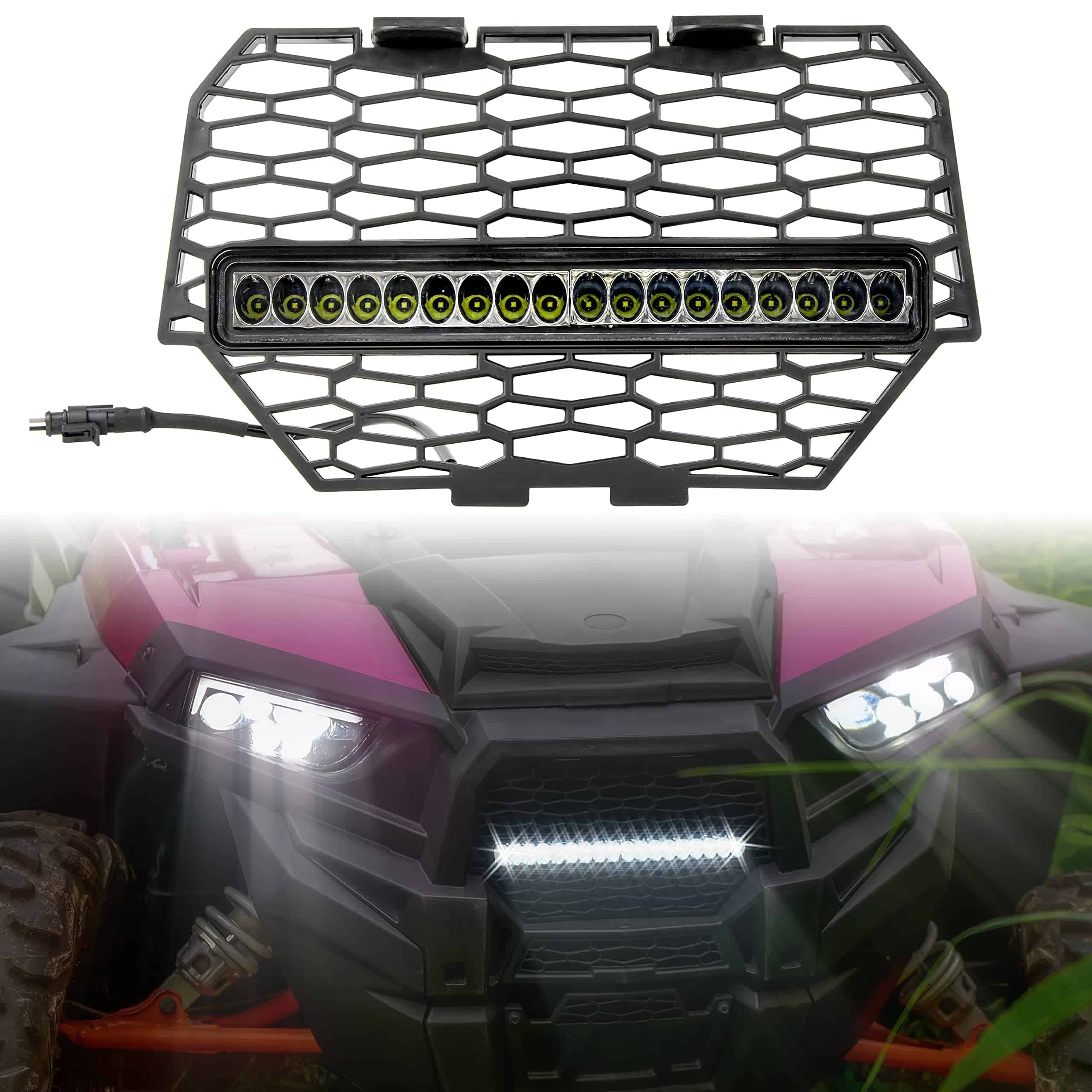 Parrilla Delantera con Luz para RZR XP 1000 14-18/RZR 900