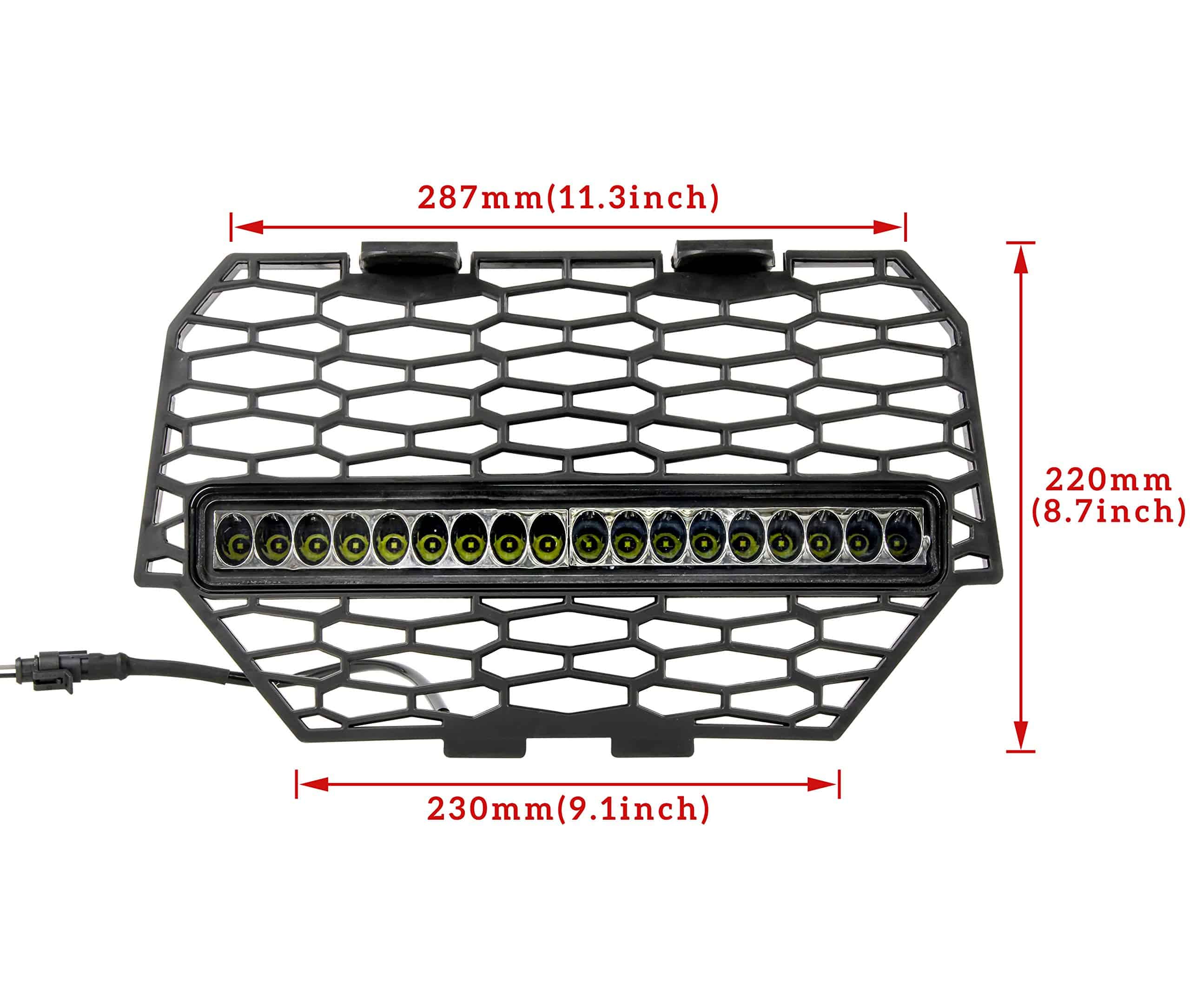 Parrilla Delantera con Luz para RZR XP 1000 14-18/RZR 900 - Imagen 7