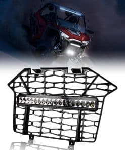 Parrilla de Malla Delantera Impermeable con Barra de Luz