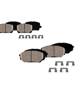 Conjunto de Pastillas de Freno Cerámicas Delanteras y