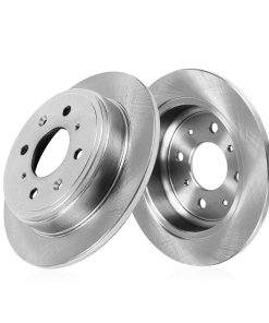 Juego de 2 discos de freno traseros premium OE de grado