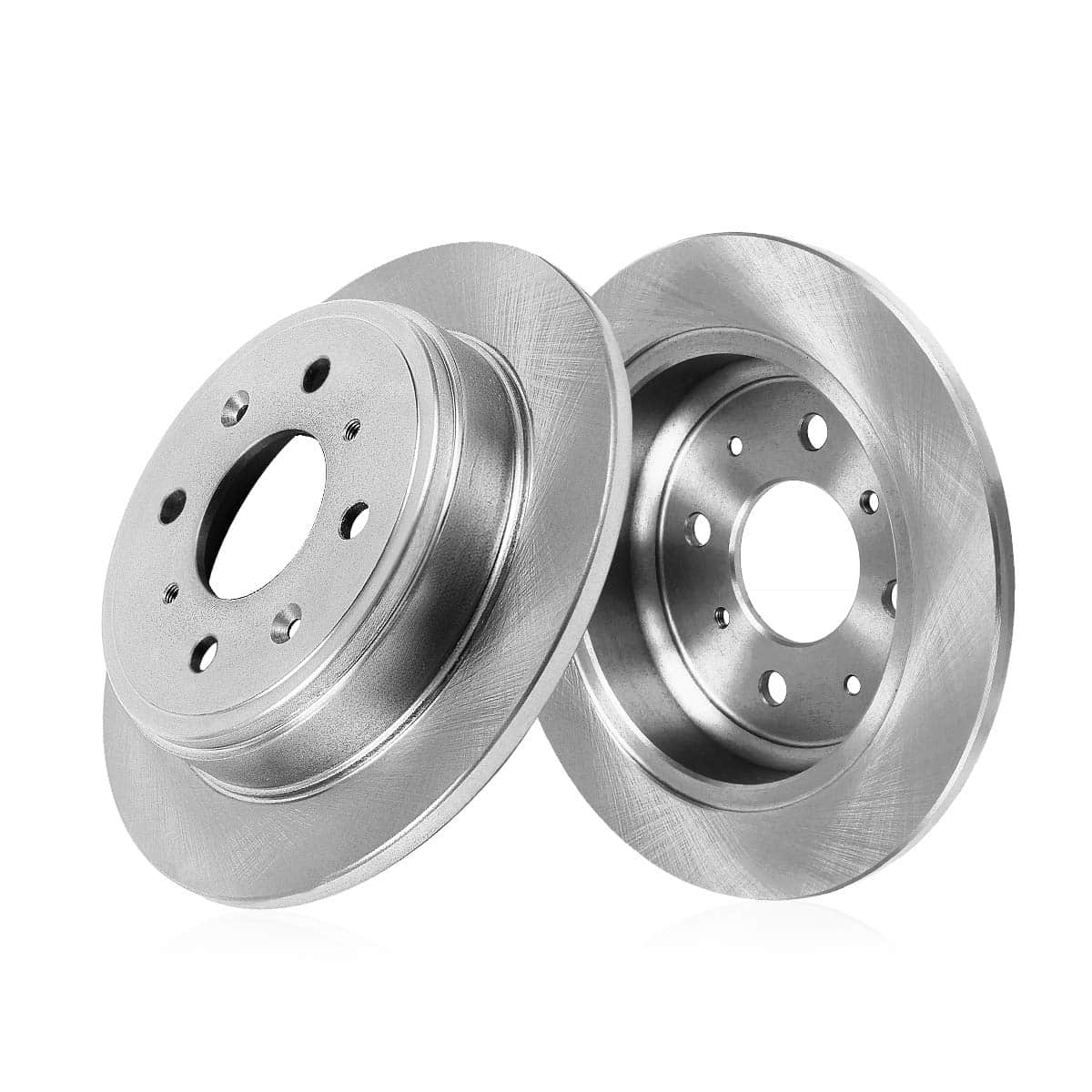 Juego de 2 discos de freno traseros premium OE de grado