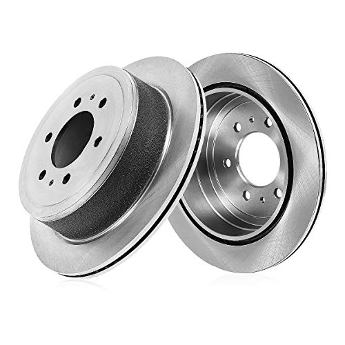 Set de 2 Discos de Freno Traseros Premium de 285.5 mm de OE