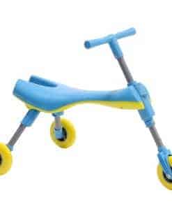 Triciclo deslizante plegable para interiores/exterior para