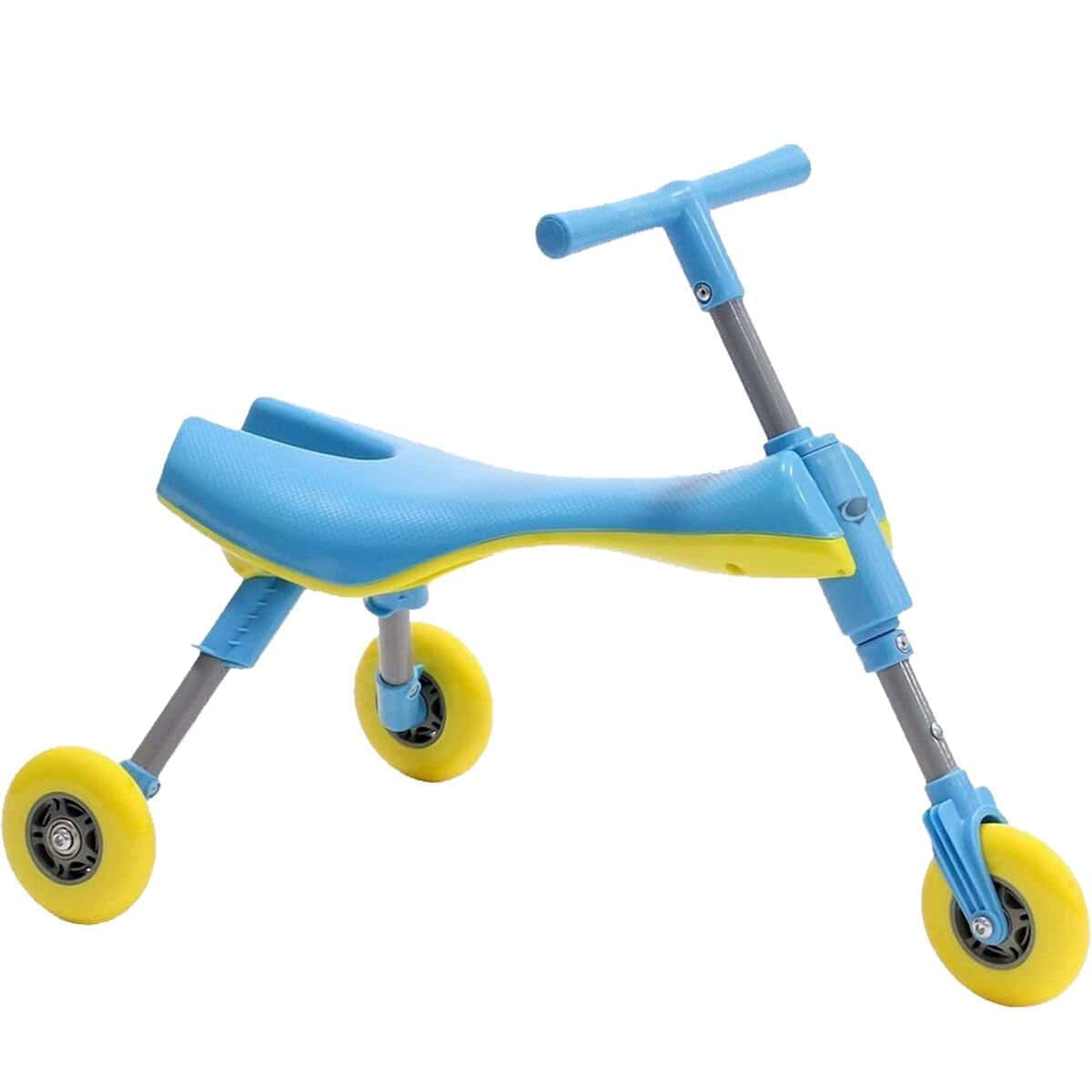Triciclo deslizante plegable para interiores/exterior para