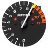 Tacómetro Omni Power tach-9000-eg 9000 RPM Redline para