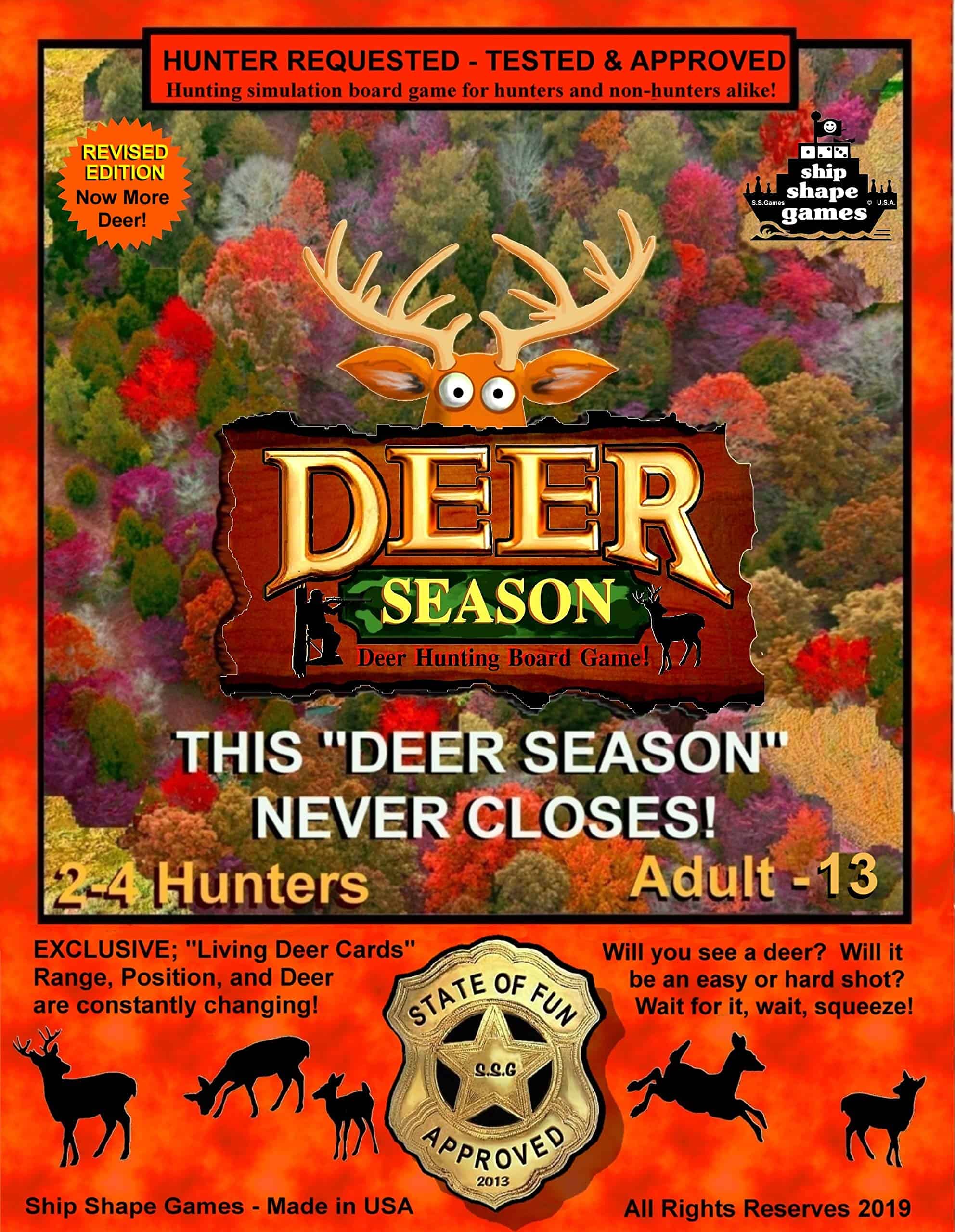 Juego de Mesa Deer Season - Juego de Caza - Nueva Edición