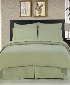 Juego de Funda Nórdica Royal Hotel Bedding - -Verde Salvia