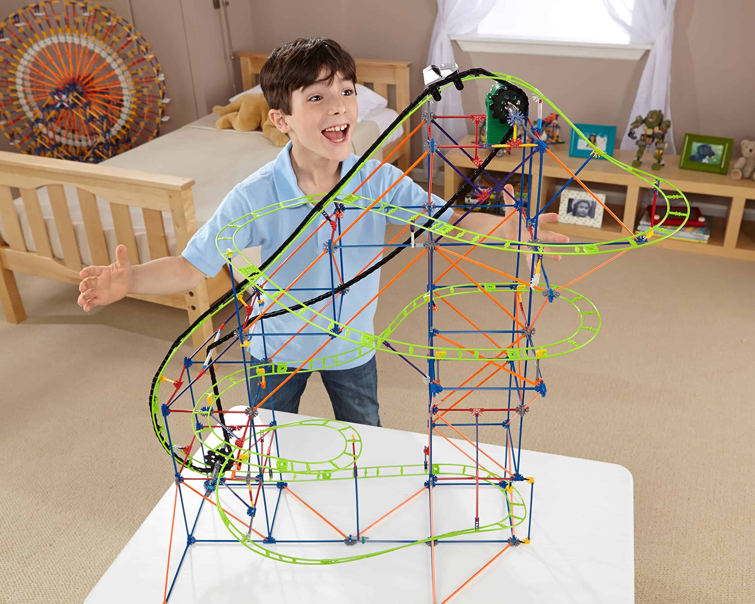 K'Nex 51438 TYPHOON FRENZY ROLLER COASTER BUILDING SET - - Imagen 8