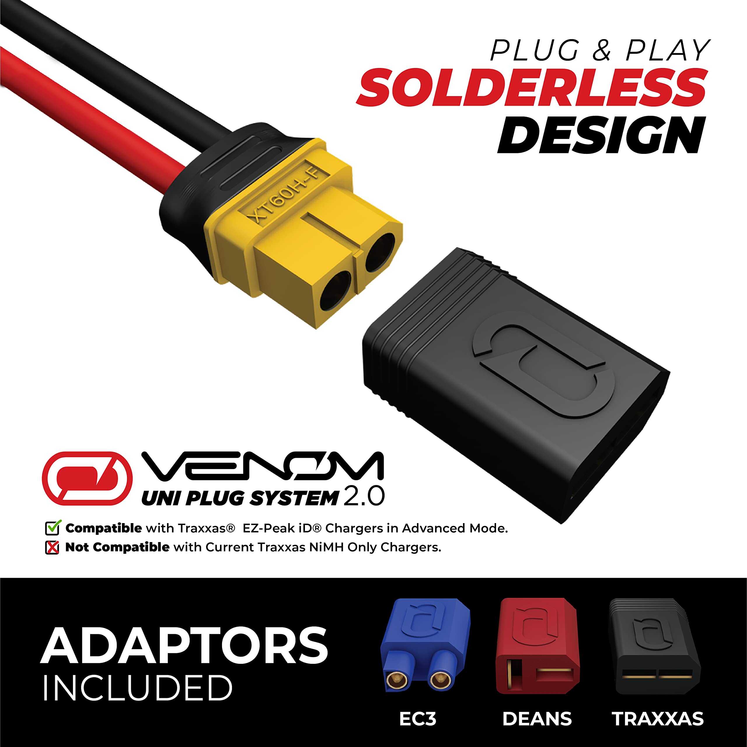 Batería Venom Drive Series 35C 3S - 3300mAh 11.1V LiPo RC - - Imagen 5