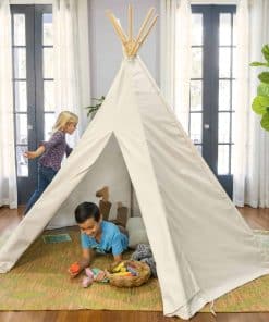 Tienda de campaña familiar de lienzo de algodón de 7 pies y