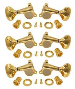 Clavijas Gotoh Mini 510 en Dorado (3 por lado)