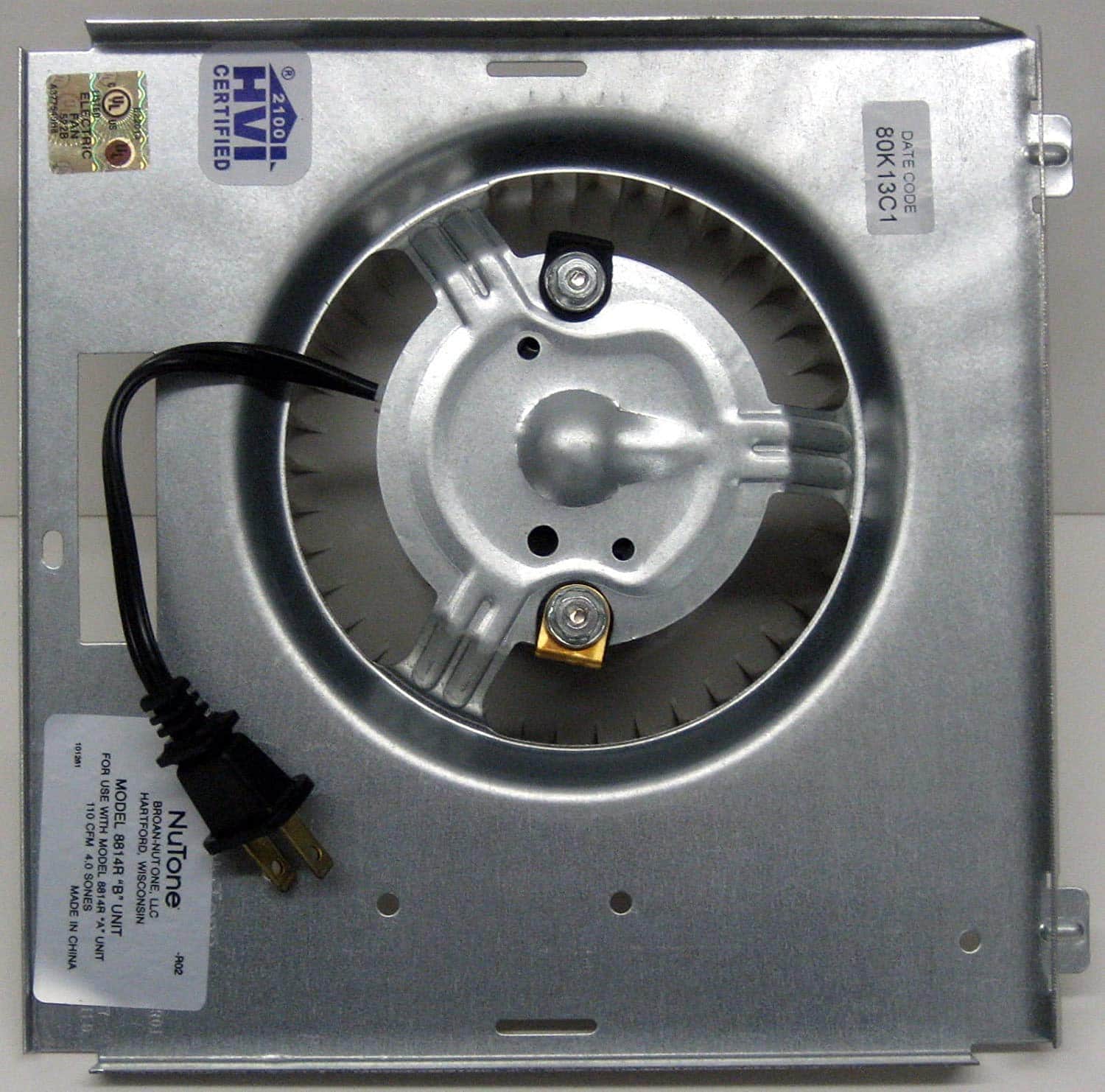 Motor SRV Broan S97017707 ASSEMBLY F/8814R