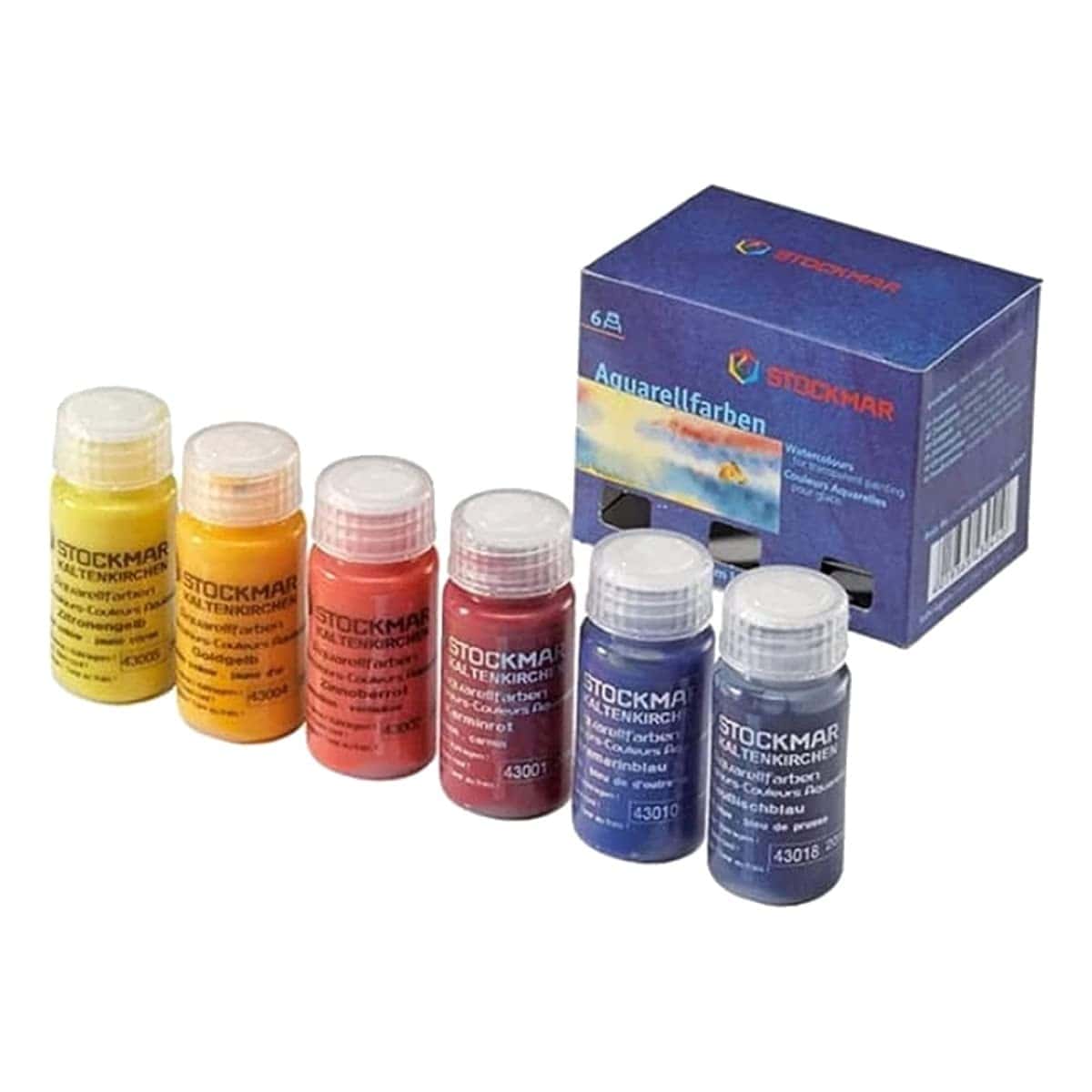 Stockmar Watercolour Paint Supplementary Assortment - 6