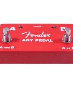 Pedal ABY Fender Footswitch, Rojo