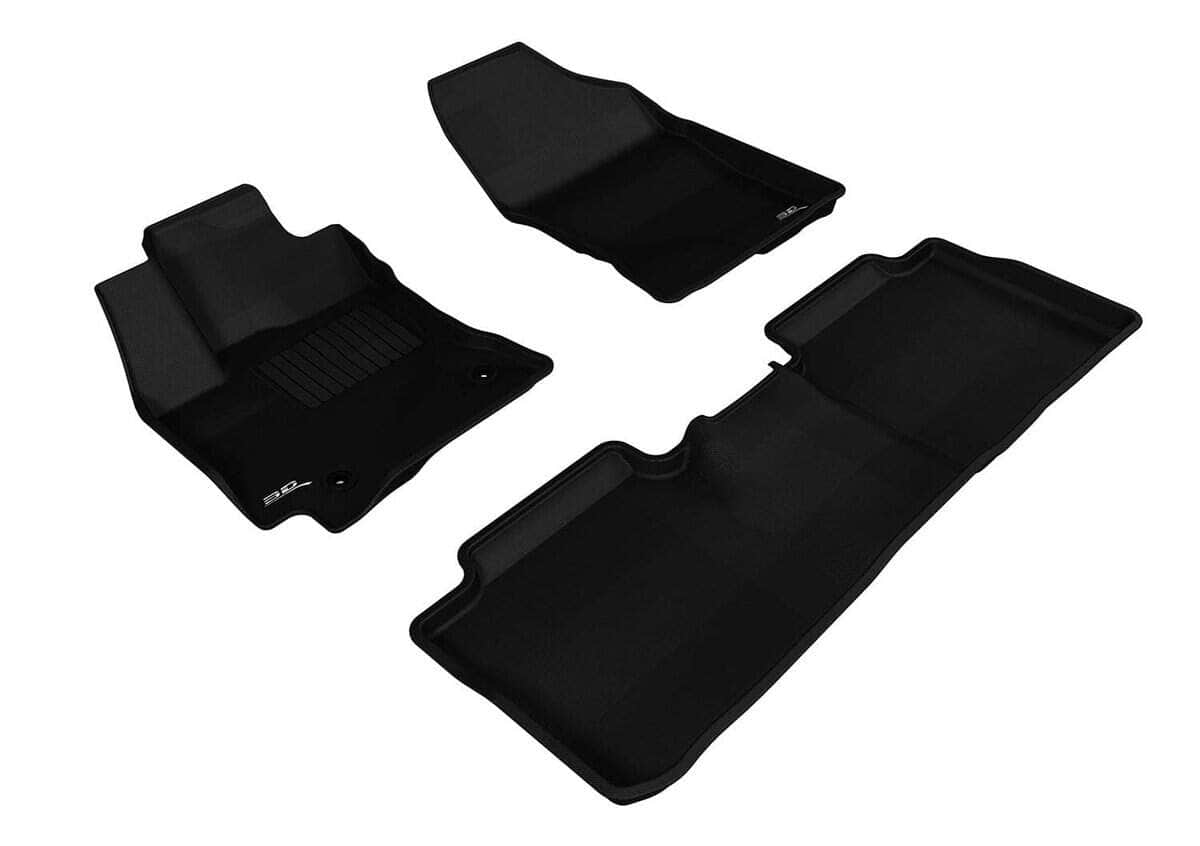 3D MAXpider Tapete de Piso Kagu a la medida (Negro) para