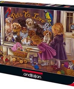 Rompecabezas Anatolian de 1000 Piezas - Mascotas para Amar