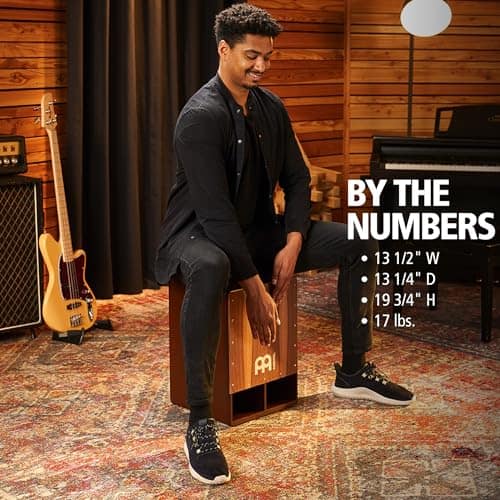 Cajón de bajo subwoofer Meinl Jumbo con snares internos - - Imagen 7