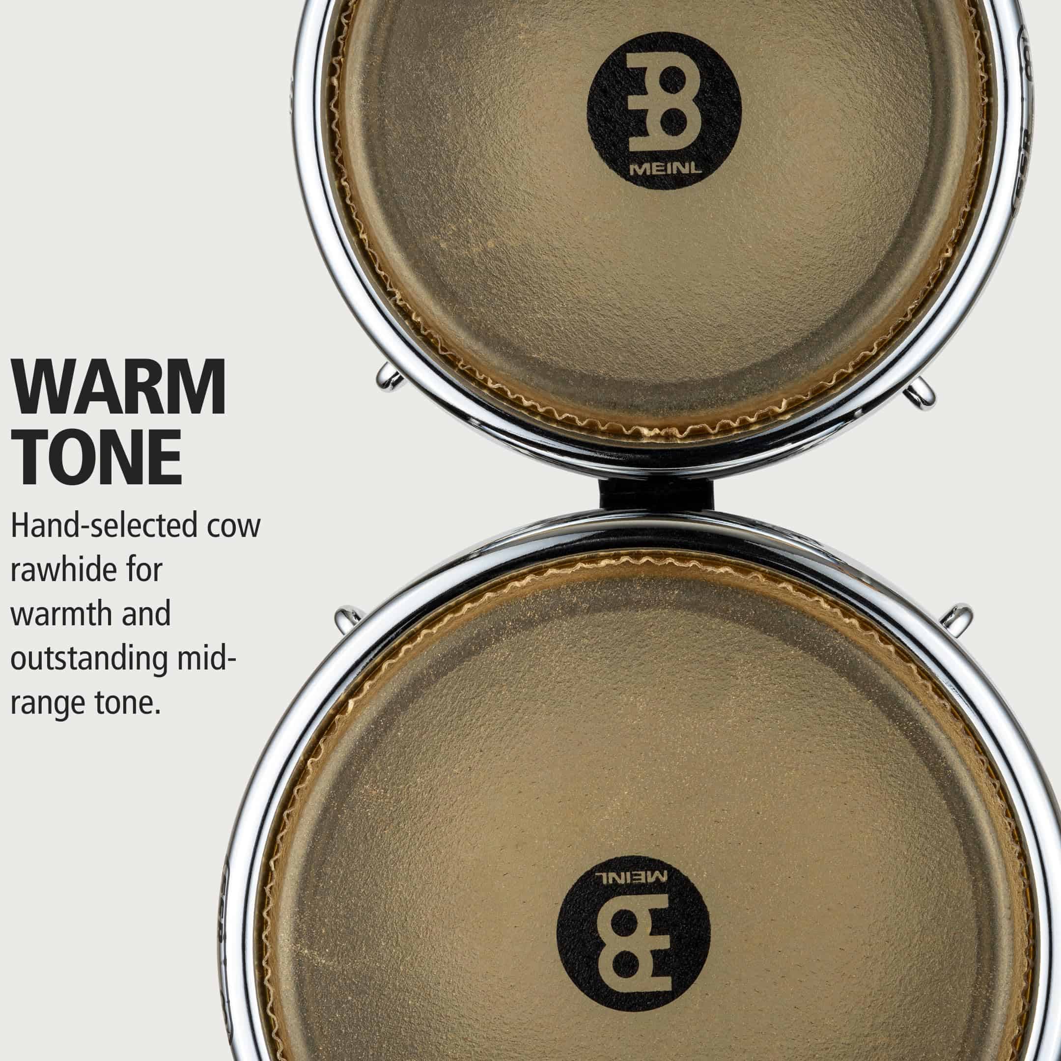 Meinl Percusión Profesional Bongos con Cascos de Fibra de - Imagen 4