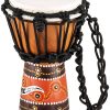 Mini Djembe Drum africano estilo Meinl para decoración de
