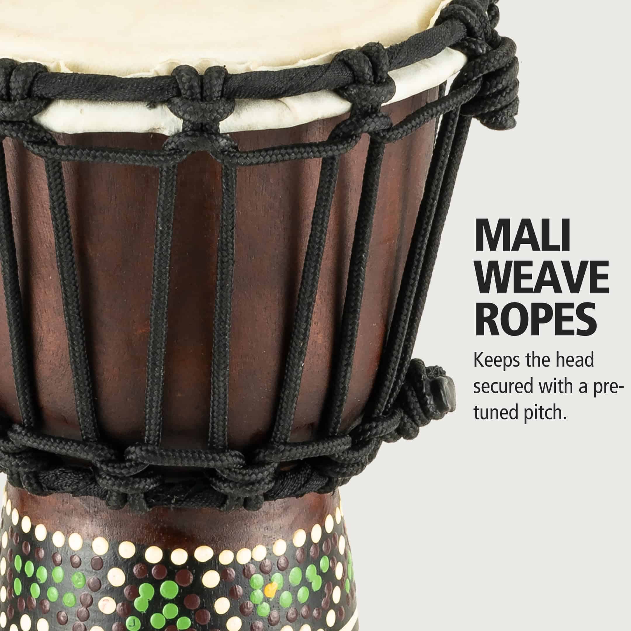 Meinl Percusión Mini Djembe Africano para Decoración de - Imagen 6