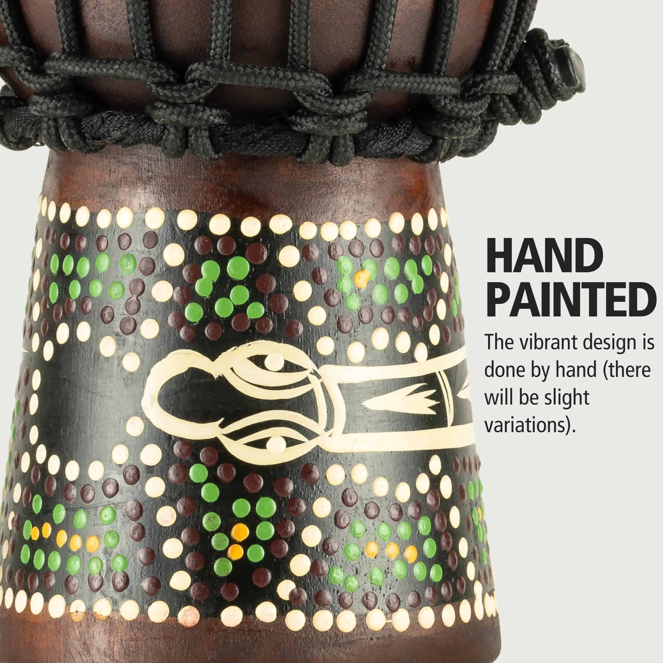 Meinl Percusión Mini Djembe Africano para Decoración de - Imagen 4