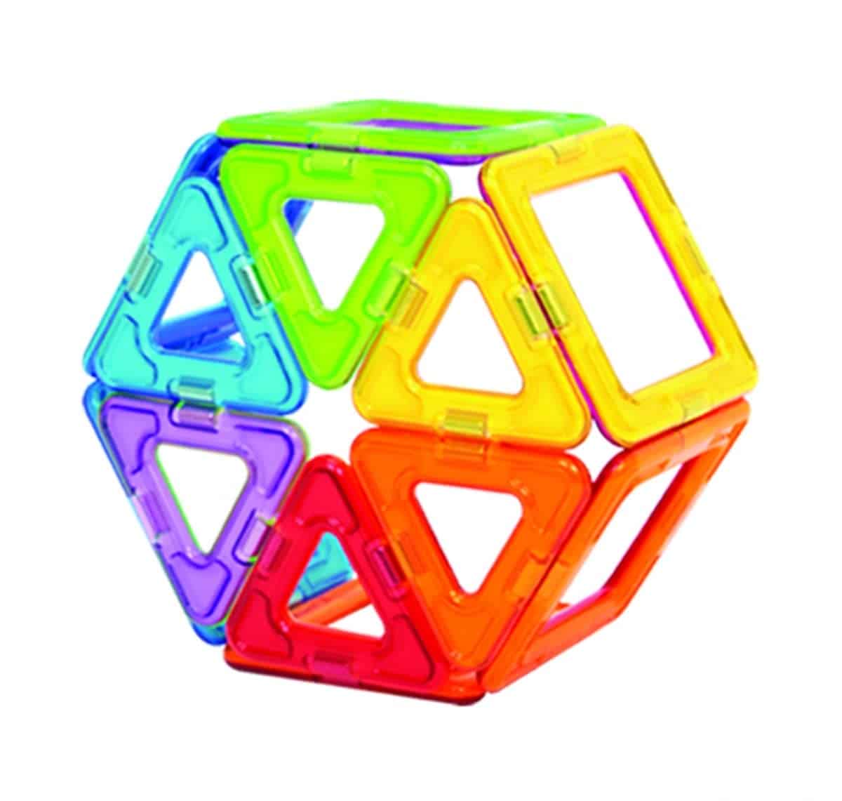 Set Magformers Rainbow de 26 piezas | Bloques magnéticos de - Imagen 5