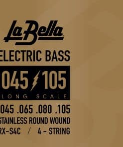 Cuerdas de bajo La Bella RX-S4C de escala larga de níquel